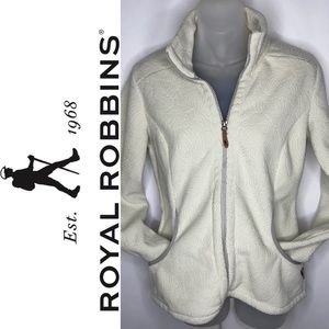 Royal Robbins fleece jacket zip front